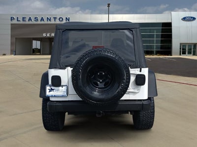 2003 Jeep Wrangler X