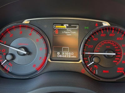 2017 Subaru WRX Manual