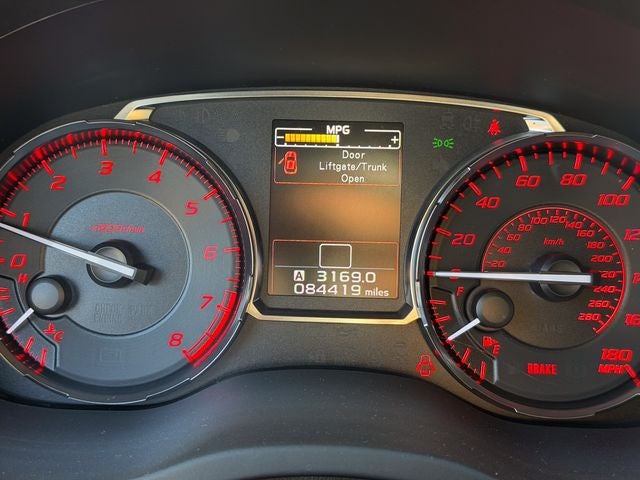 2017 Subaru WRX Manual