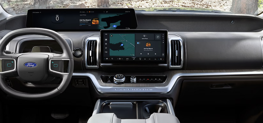 Interior of the 2026 Ford Expedition in Pleasanton, TX