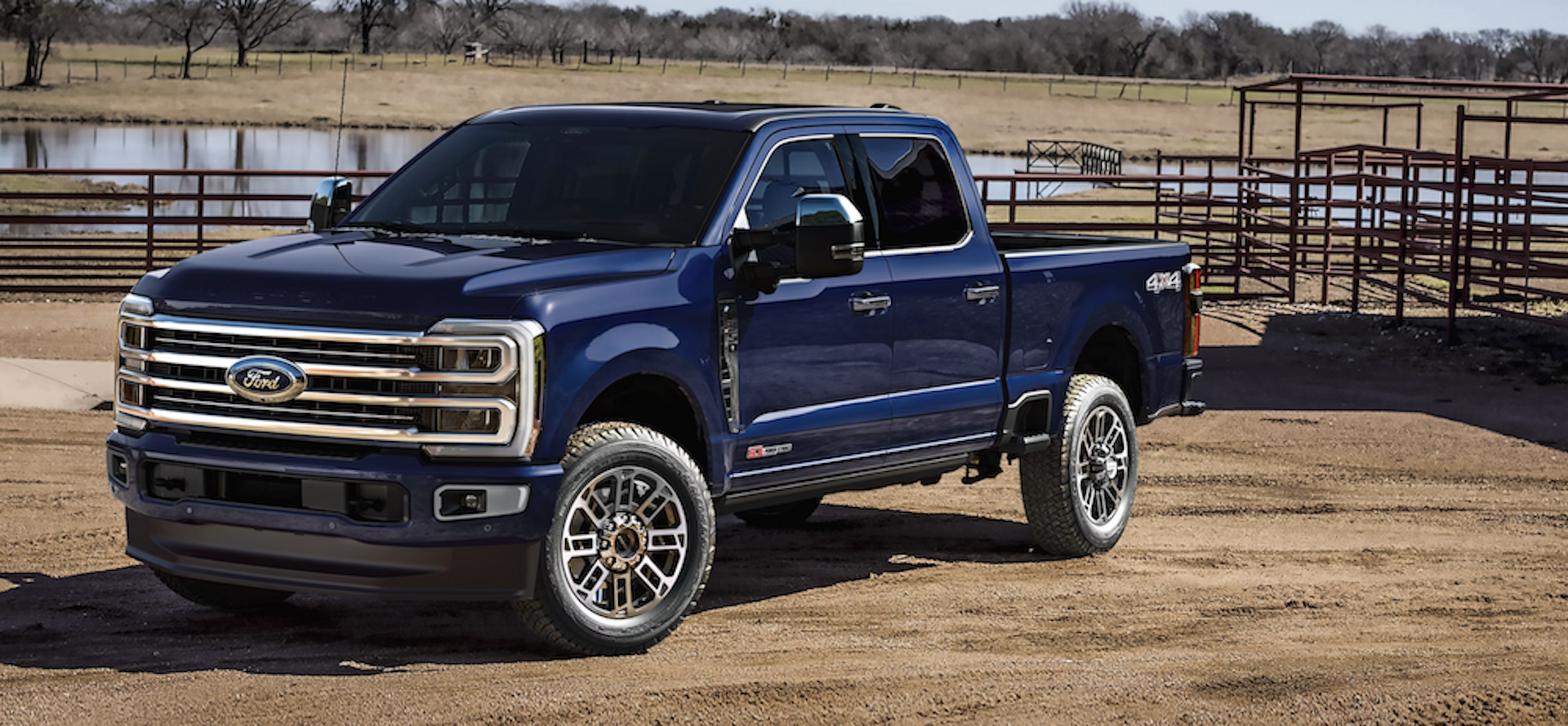 New blue 2026 Ford Super Duty for sale in Pleasanton, TX