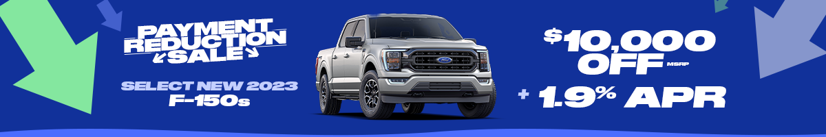 Payment Reduction Sale 10,000 of MSRP F150