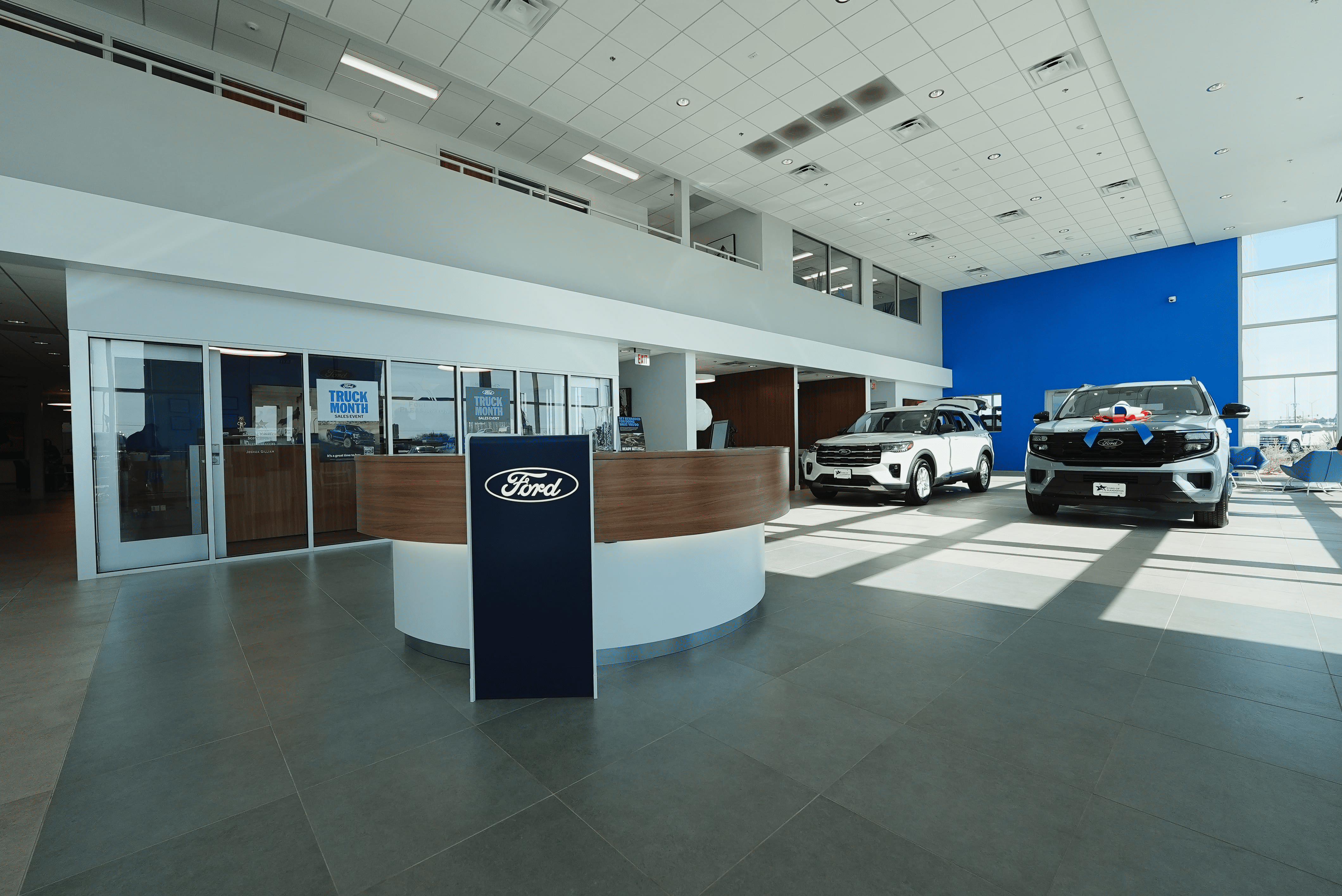 Ford of Pleasanton Showroom
