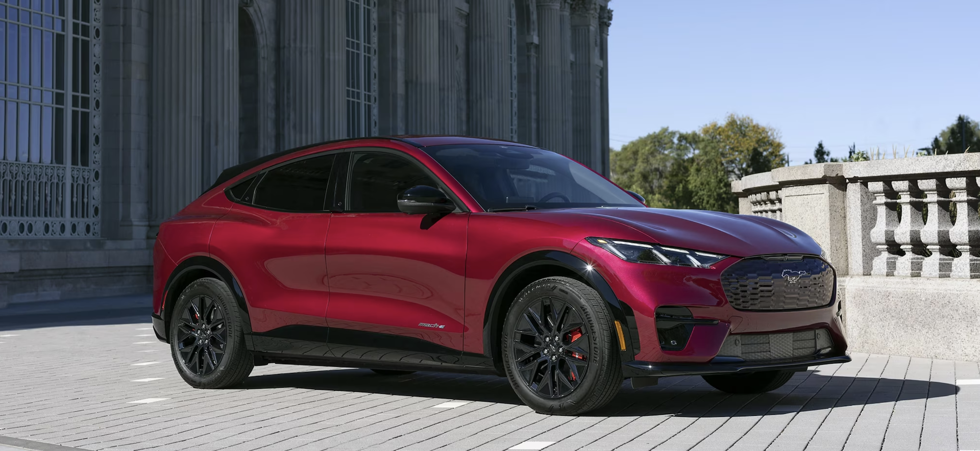 New red 2025 Ford Mustang Mach-E for sale near San Antonio, TX