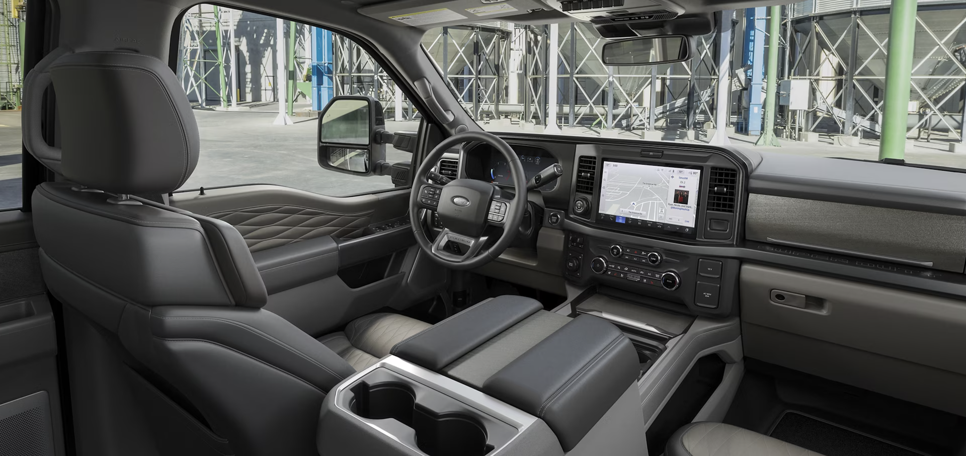 New 2025 Ford F-250 Super Duty Interior Comfort Options Near Me in Floresville, TX